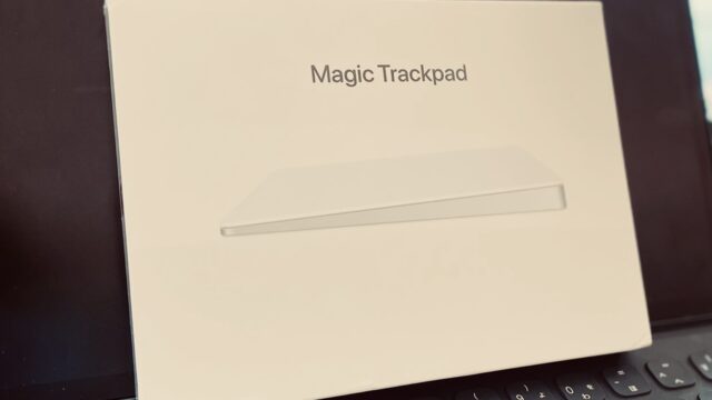 magic trackpad レビュー